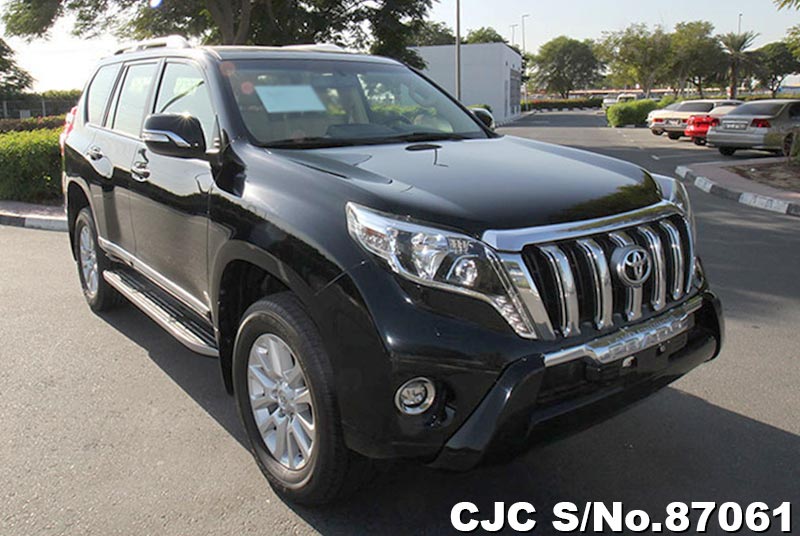 Left Hand Toyota Land Cruiser Prado Black For Sale Stock No